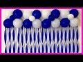 Very Easy Birthday Decoration | Very Easy Balloon Decoration At Home - Party Decorations.