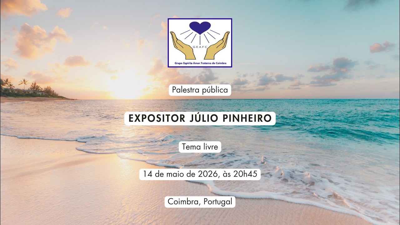 Palestra espírita "A importância do evangelho" - Júlio Pinheiro