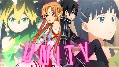 SWORD ART ONLINE [UNITY AMV]