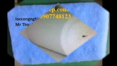 Bông lọc AHU, bông lọc, bông lọc bụi, lọc AHU