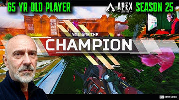 6 kills, ALTERNATOR and R-301 - 65 yr old player Apex Legends Season 25