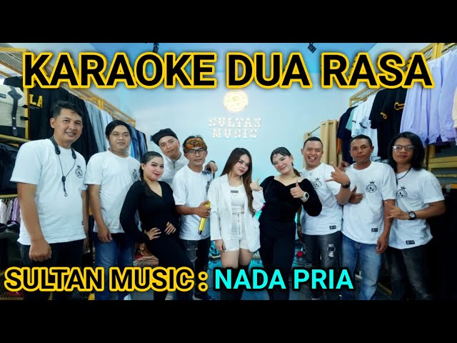 RAFLY SUNANDAR - KARAOKE DUA RASA  NADA PRIA [ LIVE SULTAN MUSIC ] class=