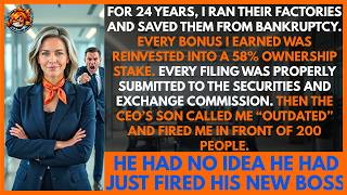 Full I Quietly Bought Company Stock For 24 Years. Then The CEO’s Son Fired Me. News