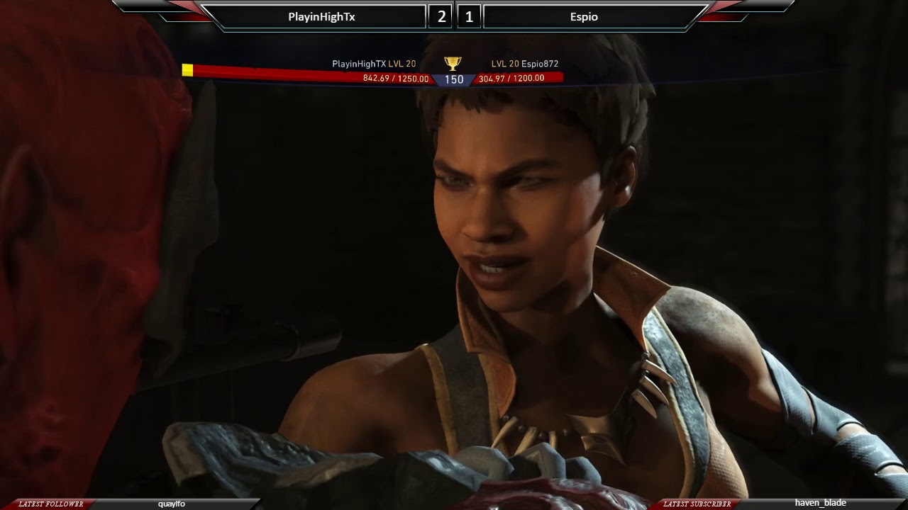 Void Stream Fight Night Espio (Vixen) vs PlayinHighTX (Superman/Atroc) FT5