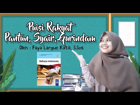 Puisi Rakyat | Bahasa Indonesia | Kelas 7 Semester 2