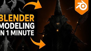 Blender Modeling in 1 Minute – It Looks Simple... But It’s Not! 