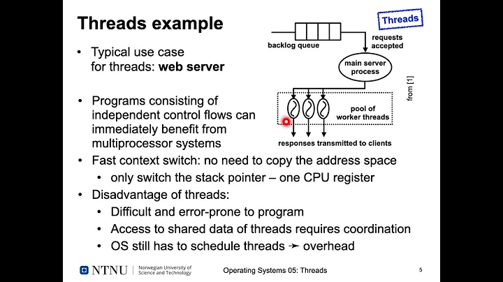 Operating systems lecture 5