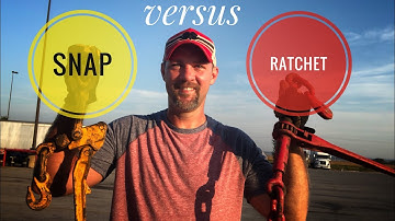 How To Use Chain Binders - Snap binders vs Ratchet Binders