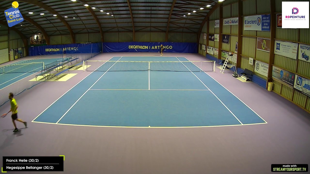 Court 2 : Franck Helie (30/2) 🆚 Hegesippe Bellanger (30/2)