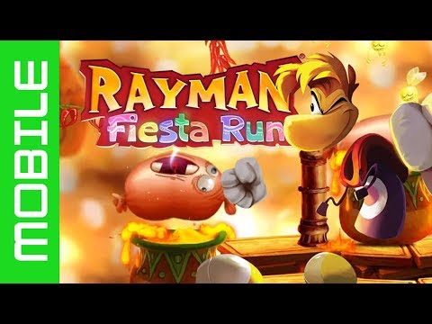 Rayman Fiesta Run Gameplay - iPhone/iPad/Android HD