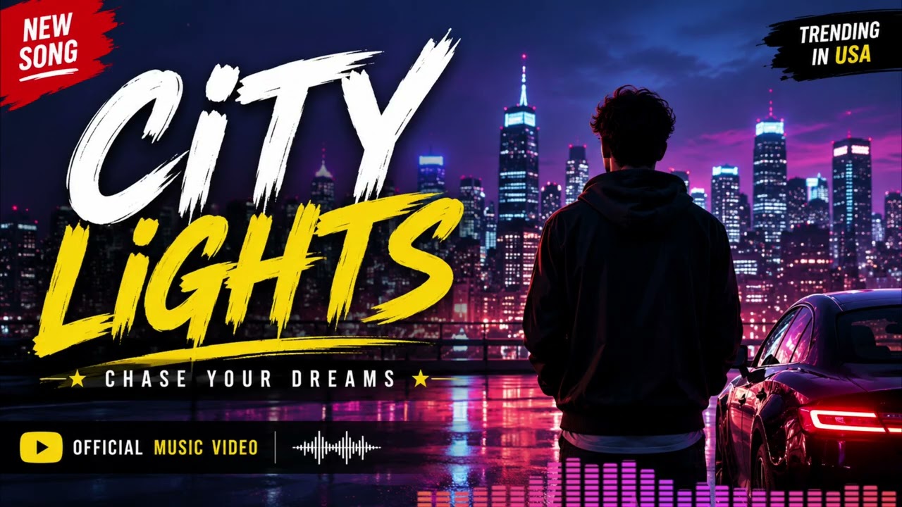 City Lights 🌃✨ | Official Music Video | Trending USA Pop & Rap