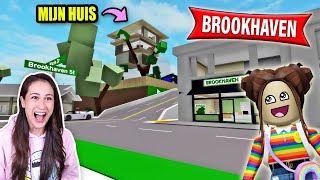 VOOR DE EERSTE KEER BROOKHAVEN SPELEN OP ROBLOX! || Let's Play Wednesday screenshot 3