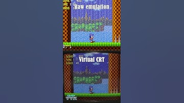 Virtual CRT vs Raw Emulation