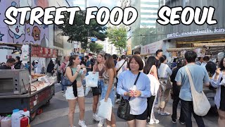 Myeongdong Walking Tour. Seoul City Korea 4k City Tour