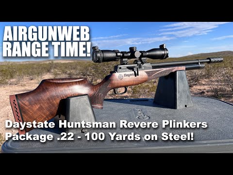 Daystate Huntsman Revere .22 Plinkers Package w/ MTC Optics 100 Yard Steel Challenge!