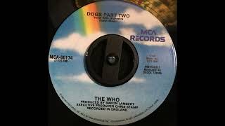 The Who - Dogs Part Two (1980)