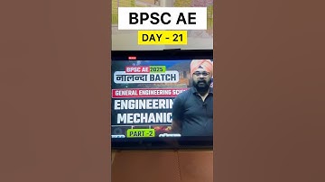 DAY 21/75 Hard challenge | BPSC AE #bpscae #bpsc #engineering #civilengineering