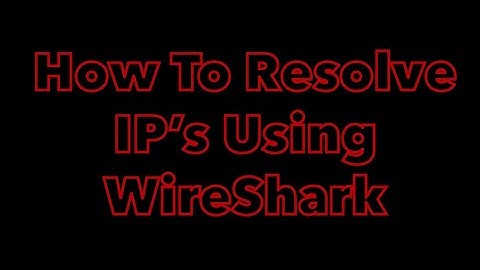 How To Resolve Network IP