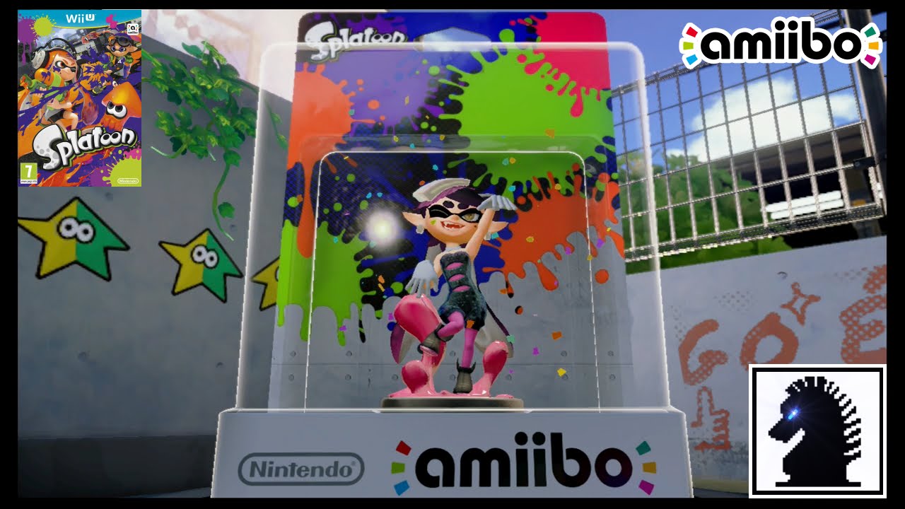 Wii U Amiibo Splatoon Callie Marie Youtube
