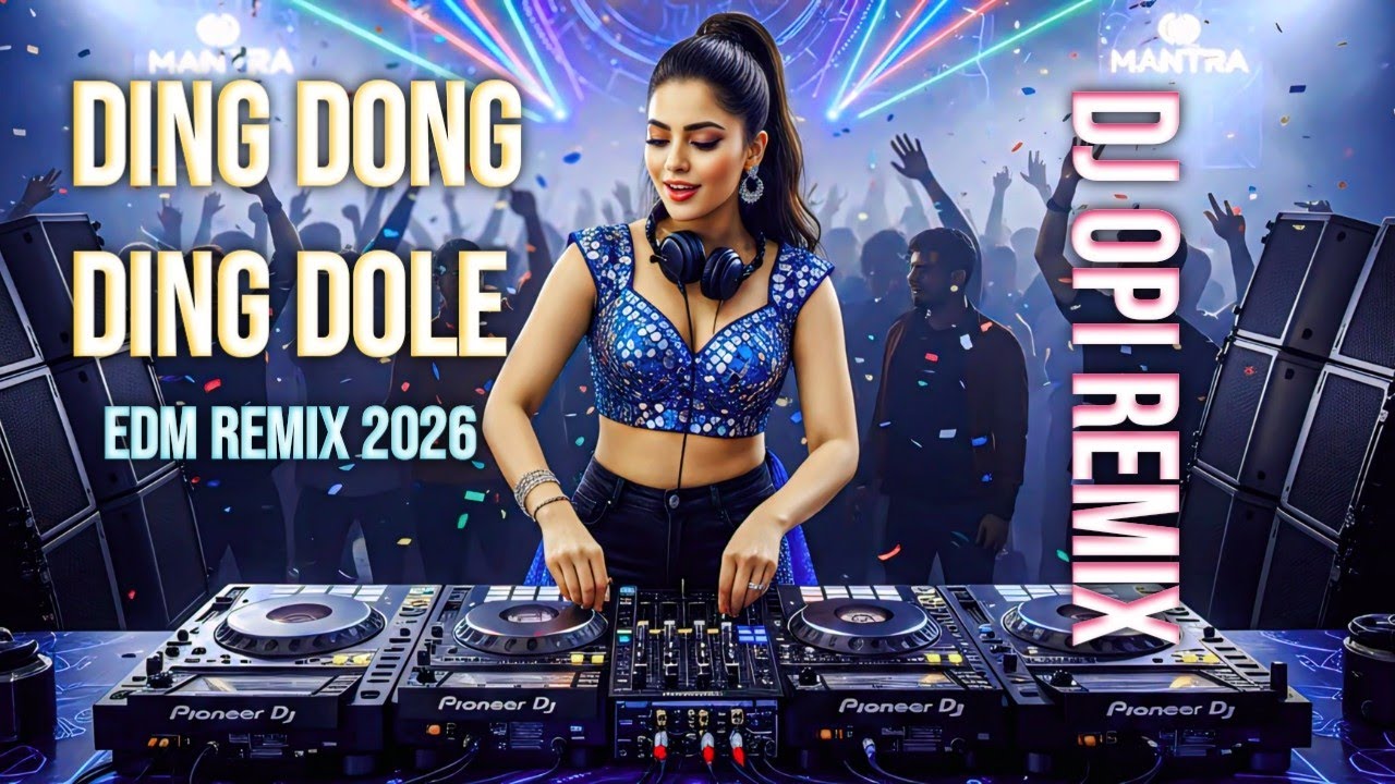 Ding Dong Ding Dole ( Dj Opi Remix ) Bollywood Dance Song | Edm Remix | Hindi Dj Song 