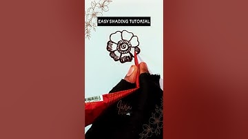 Easy shading tutorial#mehndidesign #henna #shortvideo