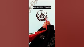 Easy shading tutorial#mehndidesign #henna #shortvideo