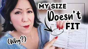 SEWING PATTERN SIZE DRAMAS! ✂ It doesn