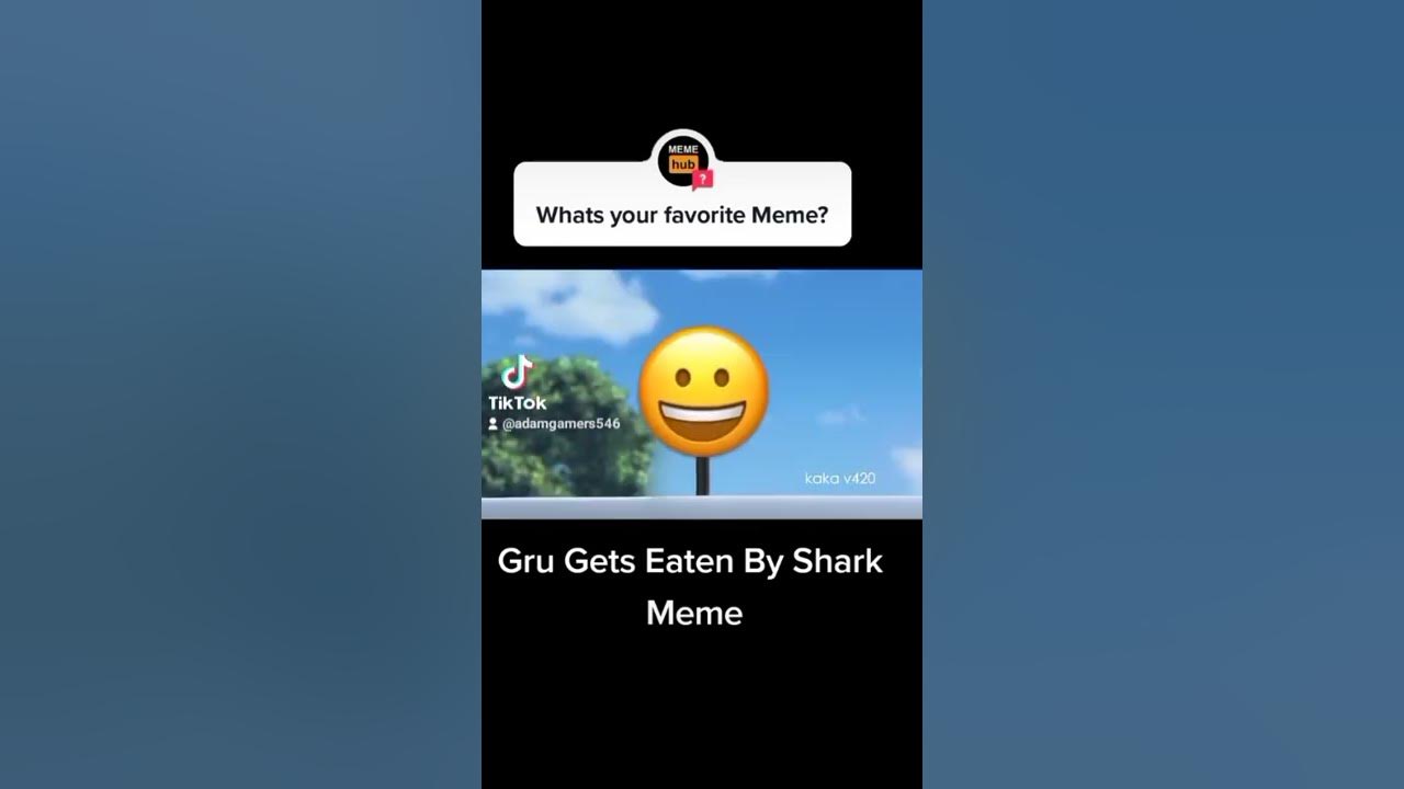 Gru gets Eaten by shark meme - YouTube