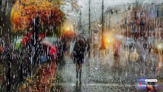 ASMR Real Rain Sound On Athens Greece City Streets | Deep Sleep, Relaxation, & Anxiety Relief  | 115