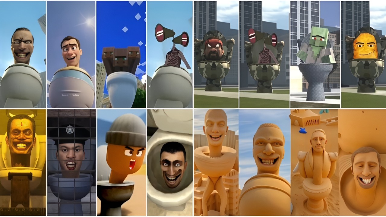 SKIBIDI TOILET MEGA BATTLE