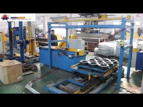 Coil stacking palletizing equipment