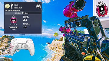 *BEST* TOP CHAMPION NO RECOIL SETTINGS TO GET AIMBOT (Rainbow Six Siege)