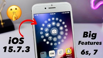 iOS 15.7.3 New Big Features for iPhone 6s, 7