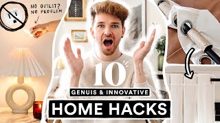 10 GENIUS Home Hacks That CHANGED MY LIFE 🏠  Life Hacks to Save Time + Money!