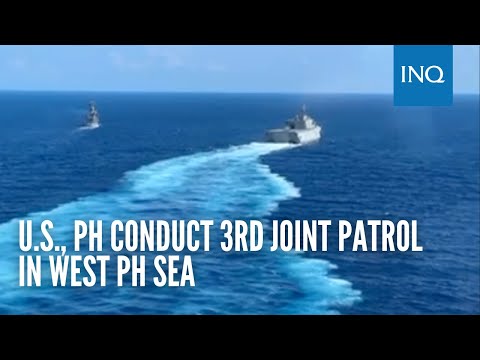 US, PH conduct 3rd joint patrol in West PH Sea