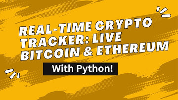 Track Real-Time Cryptocurrency Prices Using Python & CoinGecko API | Live Bitcoin & Ethereum Trends
