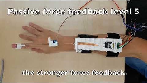 ElasticVR: Providing Multi-level Active and Passive Force Feedback in Virtual Reality Using ...