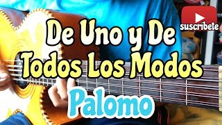 Video thumbnail of "Como Tocar en BajoSexto DE UNO Y DE TODOS LOS MODOS de Palomo"