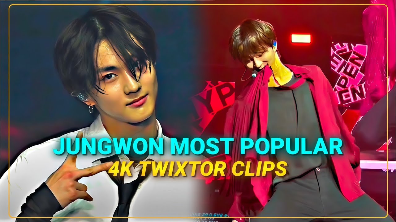 ENHYPEN JUNGWON MOST POPULAR CLIPS 4K TWIXTOR ॥ PART 1/2 ॥ SUNFOXNIM