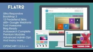 Multipurpose Bootstrap Opencart Theme  Fxtheme  by Erle Carter