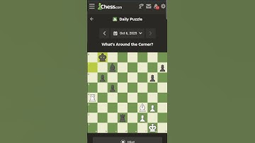 6-10-25 chess. com daily puzzle #chess