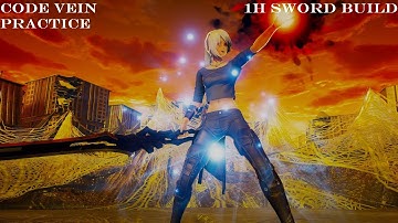 Code Vein - Butterfly & Despot & Executioner - Practice 1h Sword Build NG+6