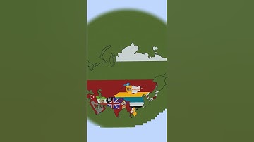 Small Scale Russian Empire 1914 #russia #russianempire #maps #flags #minecraft