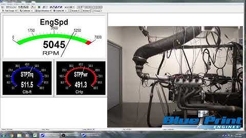 BluePrint Engines LS3 376 Dyno Testing PSLS3760CTF