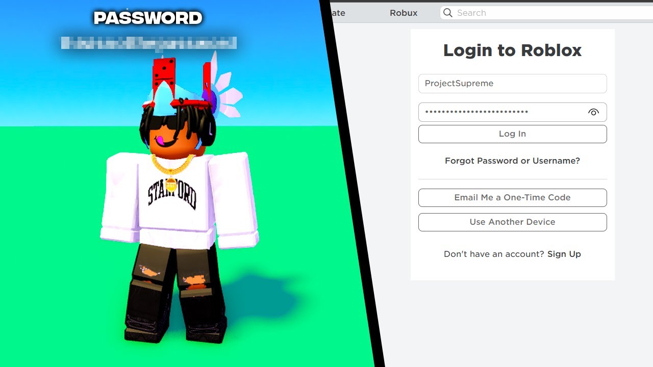 Create account on roblox by Jamilthepro