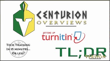 Using TurnItIn For Canvas LMS Assignments