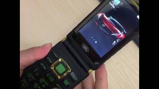 Flip dual screen mobile phone Land rover X9