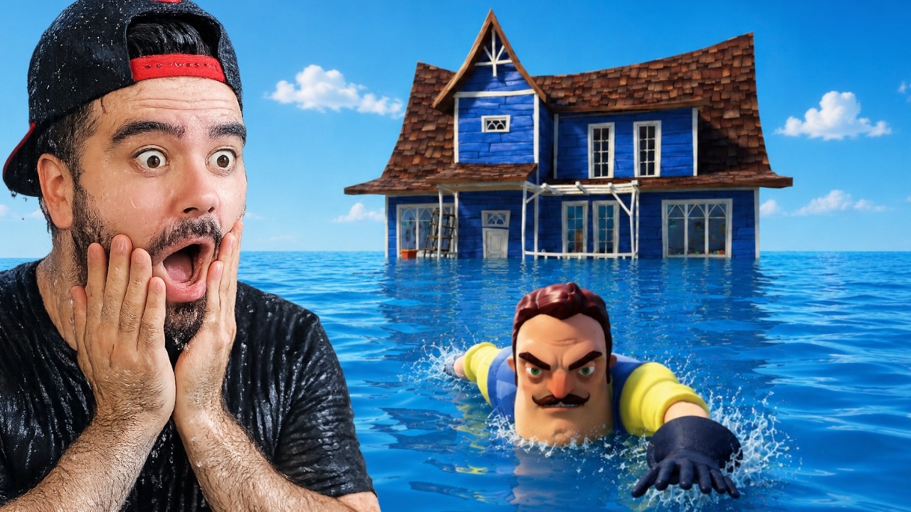 WILSONUN EVINI SU BASTI YÜZÜYOR - HELLO NEIGHBOR MODS