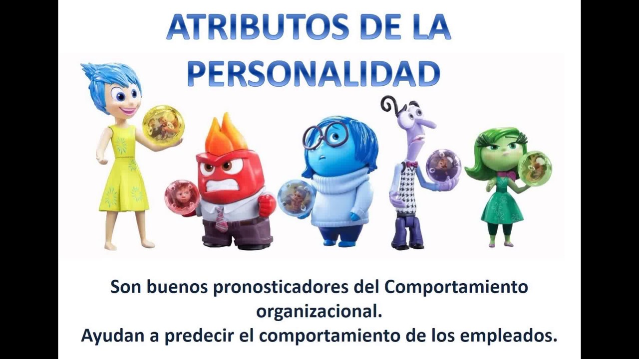 Atributos de la personalidad YouTube Atributos de la personalidad YouTube