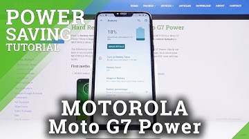 How to Enter Power Saving Mode in MOTOROLA Moto G7 Power – Save Battery